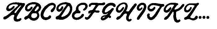 Butterine Font UPPERCASE