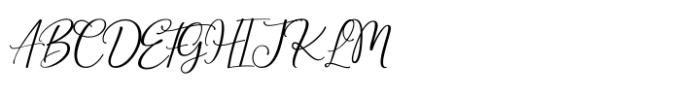 Buttershine Serif Script Font UPPERCASE