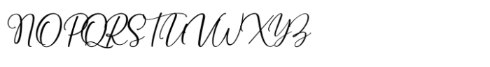 Buttershine Serif Script Font UPPERCASE