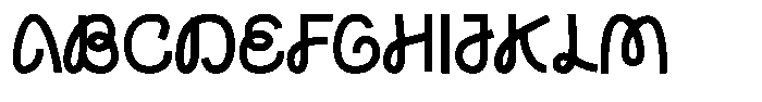Buttervale Font UPPERCASE