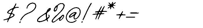 Buttery  Coffee Regular Font OTHER CHARS