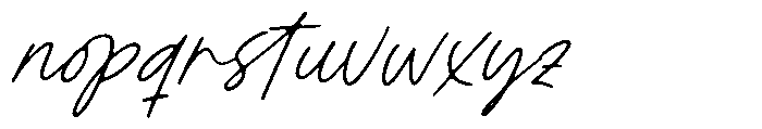 Buttery  Coffee Regular Font LOWERCASE