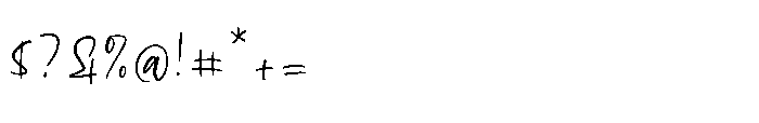 Buttery Delight Regular Font OTHER CHARS