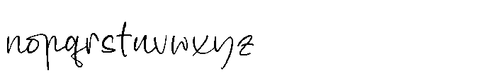 Buttery Delight Regular Font LOWERCASE