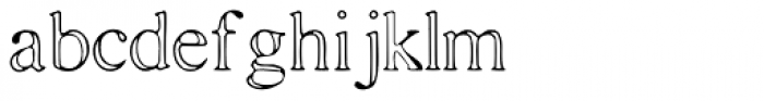 Buttkowski Light Font LOWERCASE