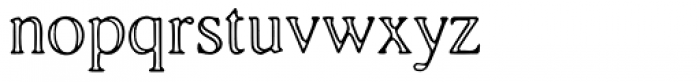 Buttkowski Font LOWERCASE