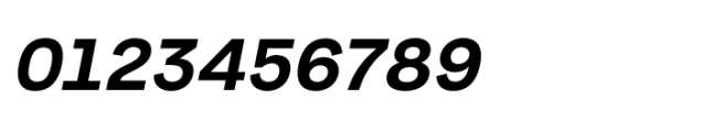 Buvera Semi Bold Italic Font OTHER CHARS