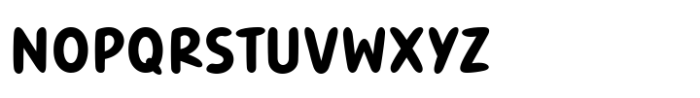 Buzby Buzz Regular Font UPPERCASE