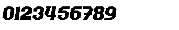 Buzer Rock  Regular Font OTHER CHARS