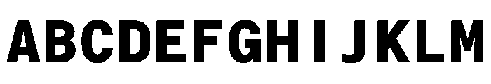 Bull 5Mono MonoExtrabold Instance Font UPPERCASE