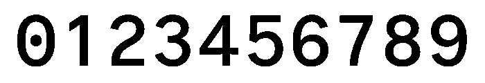Bull 5Mono MonoMedium Instance Font OTHER CHARS