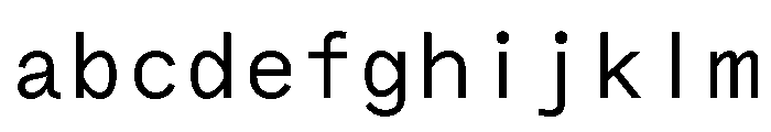 Bull 5Mono MonoRegular FONT
