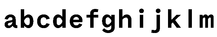 Bull 5Mono MonoSemibold Instance FONT
