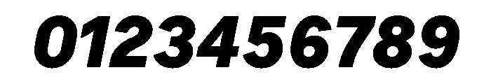 Bull 5Normal BlackItalic Instance Font OTHER CHARS