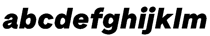 Bull 5Normal BlackItalic Instance FONT
