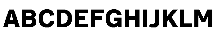Bull 5Normal Extrabold Instance Font UPPERCASE