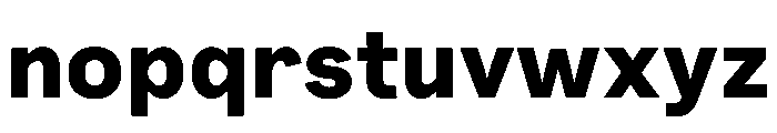Bull 5Normal Extrabold Instance Font LOWERCASE