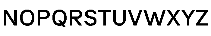 Bull 5Normal Medium Instance Font UPPERCASE