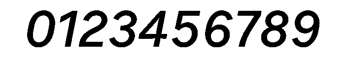 Bull 5Normal MediumItalic Instance Font OTHER CHARS