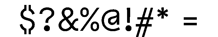 Bull 5Normal Notfordesktopuse Instance Font OTHER CHARS