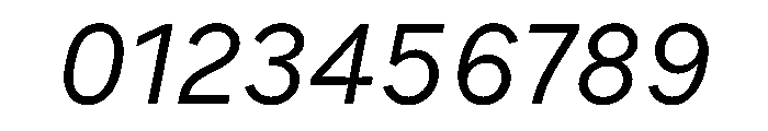 Bull 5Normal RegularItalic Instance Font OTHER CHARS