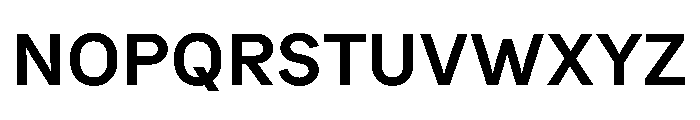 Bull 5Normal Semibold Font UPPERCASE