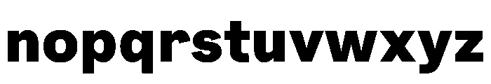 Bull5 Black Font LOWERCASE