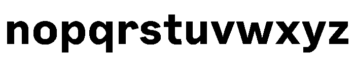 Bull5 Bold Font LOWERCASE