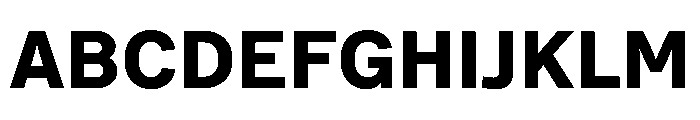Bull5 ExtraBold Font UPPERCASE