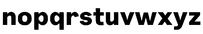 Bull5 ExtraBold Font LOWERCASE