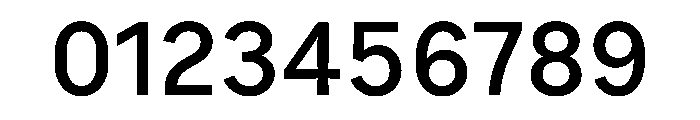 Bull5 Medium Font OTHER CHARS