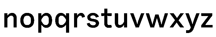 Bull5 Medium Font LOWERCASE