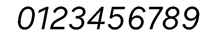 Bull5 RegularItalic Font OTHER CHARS
