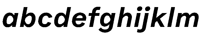 Bull5 SemiBoldItalic FONT
