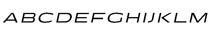 Burger Italic Font UPPERCASE