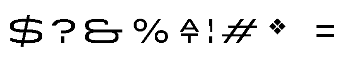 Burger Regular Font OTHER CHARS