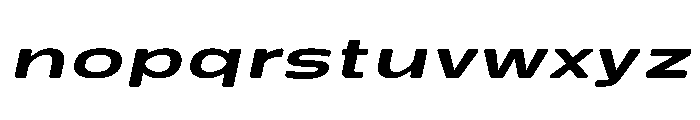 BurgerRounded BoldItalic Font LOWERCASE