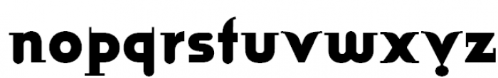 Bublik Black Font LOWERCASE