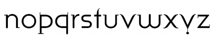 Bublik Light Font LOWERCASE