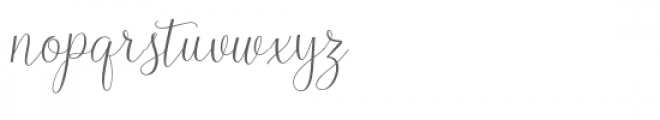 Butterfly Bold Font LOWERCASE
