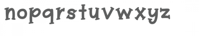 Buttersky-Serif-1 Font LOWERCASE