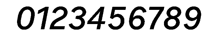 Bull 5 Medium Italic Font OTHER CHARS
