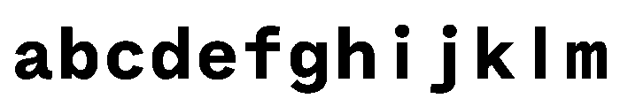 Bull 5 Mono Bold FONT