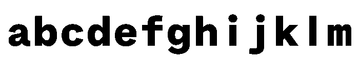 Bull 5 Mono Extra Bold FONT