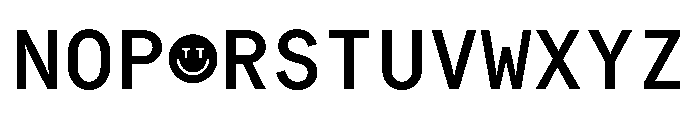 Bull 5 Mono Medium Font UPPERCASE