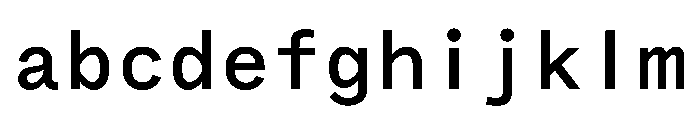 Bull 5 Mono Medium FONT