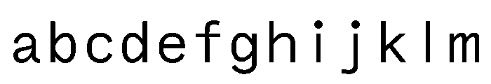 Bull 5 Mono Regular FONT