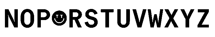 Bull 5 Mono Semi Bold Font UPPERCASE