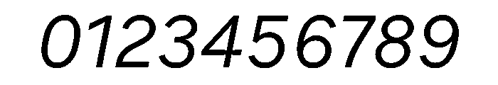 Bull 5 Regular Italic Font OTHER CHARS
