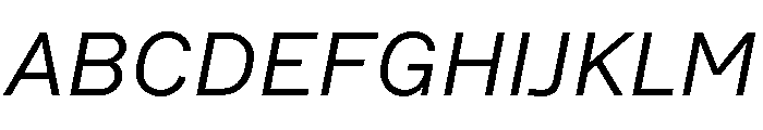 Bull 5 Regular Italic Font UPPERCASE